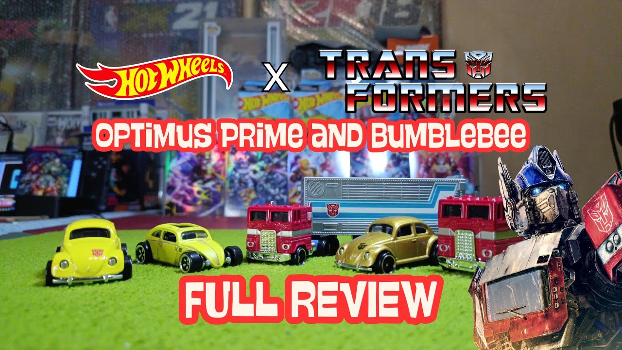 Optimus Prime & Bumblebee Hot Wheels Review | Toys are Art