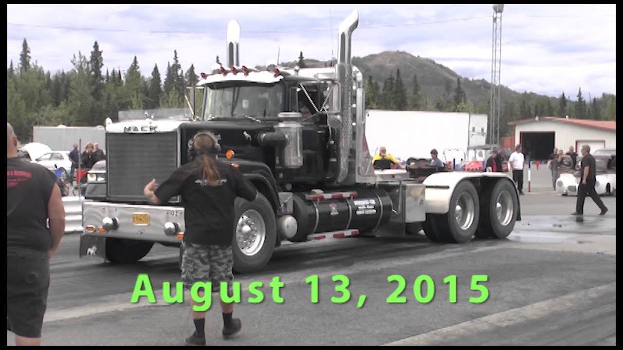 Burnout King for 2015 at Alaska Raceway Park