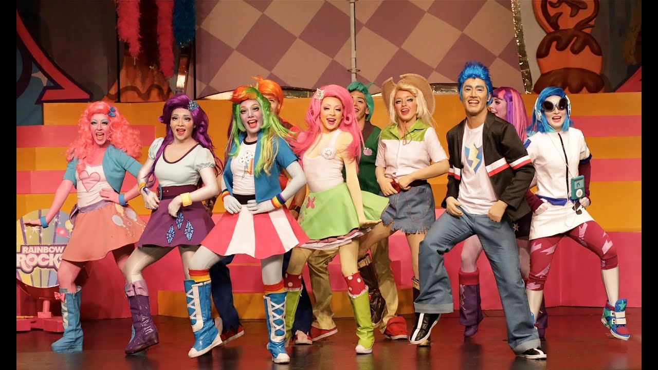 MLP EG El show en vivo - Lima Peru - Ayudemos a Sunset Shimmer HD