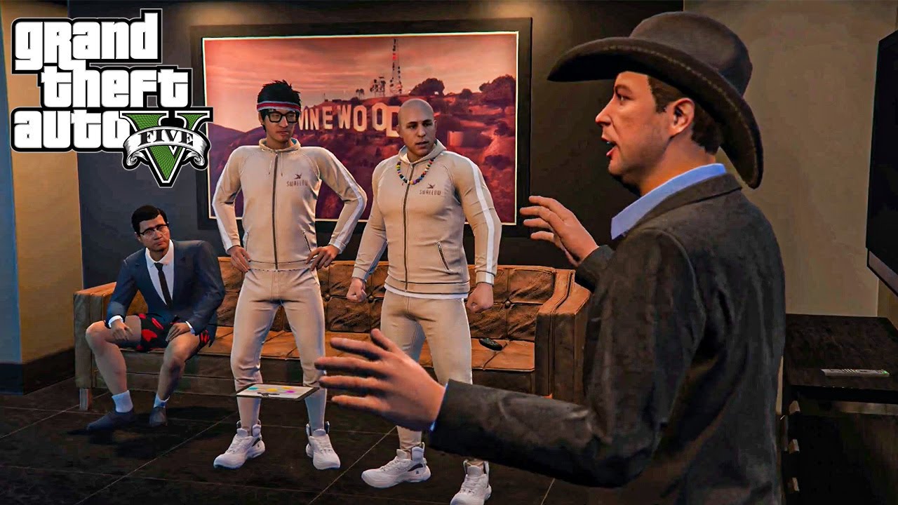 GTA 5 Online - ( CINEMATIQUE ) Mission : ( Casino - Terrasse de piques ) 