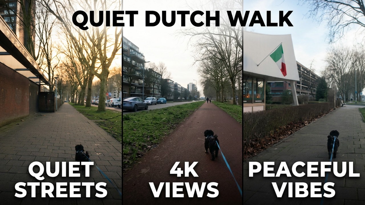 Gorgeous Rotterdam Lage Land In The Morning | A Relaxing Dutch Walking Tour In 4K!