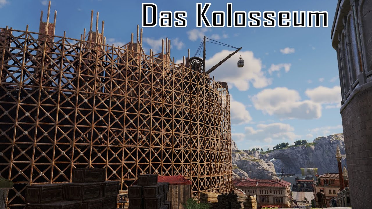 🔴 Wir bauen das Kolosseum -  Große Baustelle | Anno 117 | Gast: @ichrismania