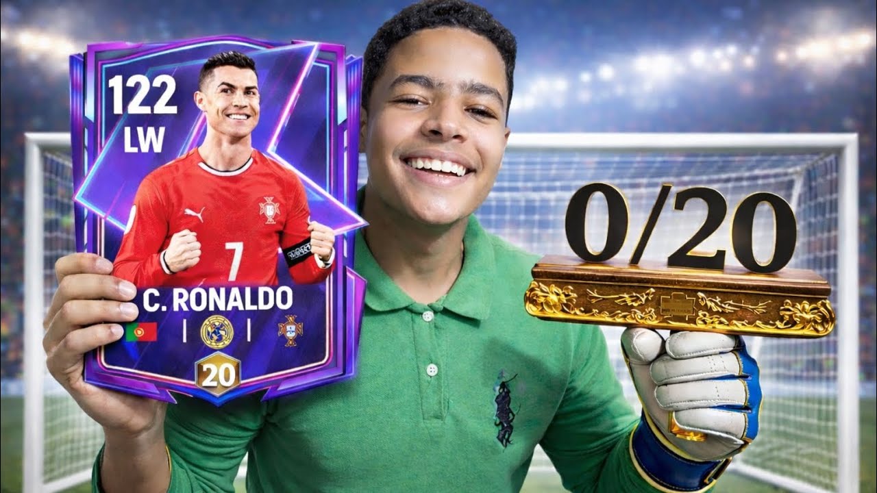 حاولت اجيب 20 جول من بره التمنتاشر الجزء 2 بمناسه كرستيانو رونالدو  toty 🙂 حدث فريق الموسم 