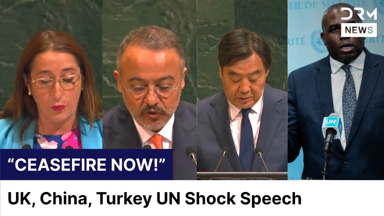 Full Speeches: UK, China, Indonesia, Turkey, Ireland SLAM ISRAEL at UN Conference | AC1G