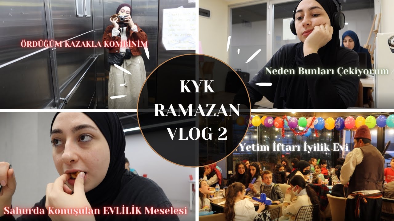 VLOG 43 | KYK Ramazan Vlog 2 / İçimde Suwen Var! / Yetim İftarı #kykramazanvlog #kykvlog