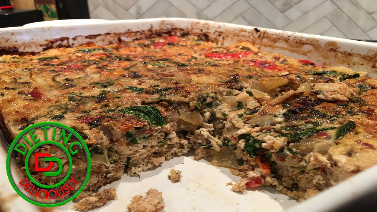 Low Sodium, Low Fat and Low in Calories Quiche - Brunch Pie - Marie Blanchard