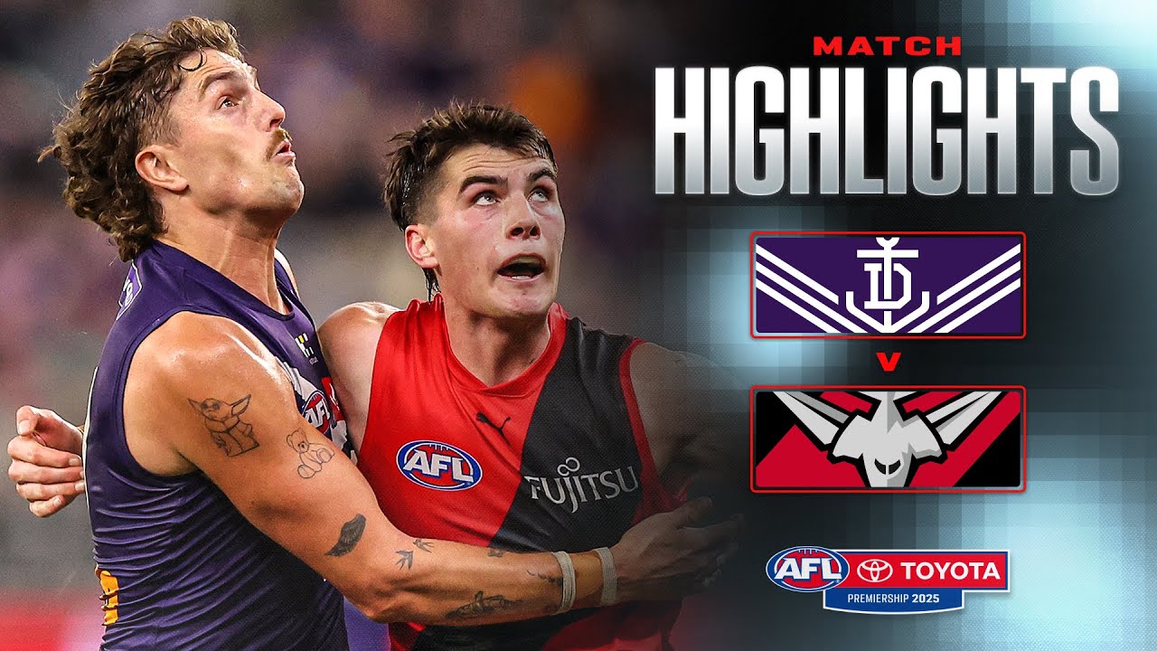 Fremantle v Essendon Highlights | Round 15, 2025 | AFL