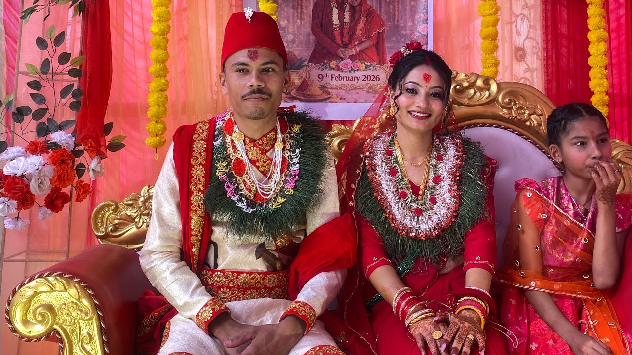 Baine ko wedding day / maile tai majjale enjoy pani garnu payina biyama