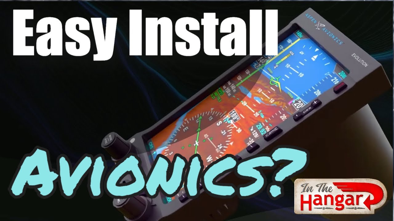 Glass Avionics Designed to Fit Analogue Panel - Aspen
