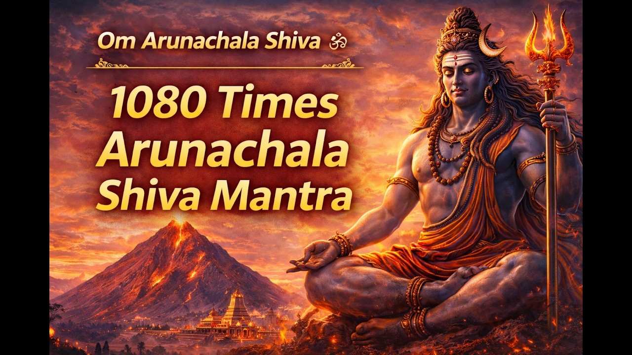 Arunachala Shiva 1080 Times | அருணாசல சிவா 1080 முறை ஜபம்