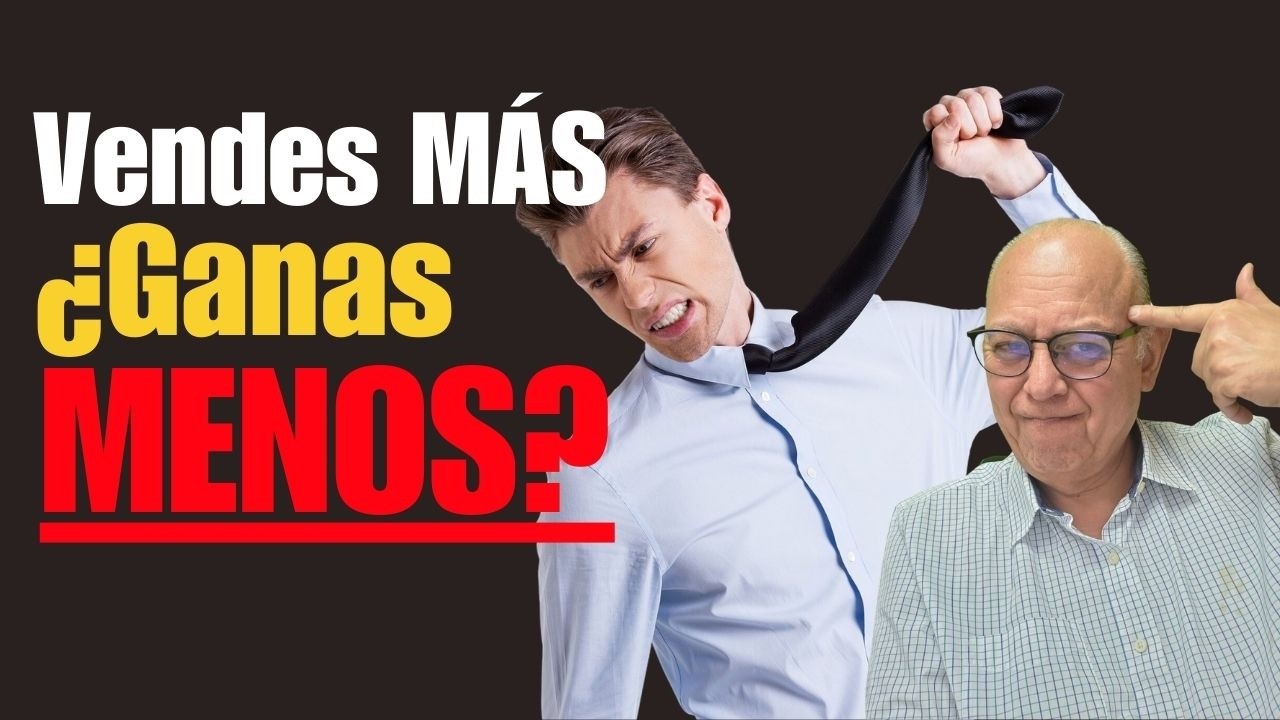Facturas más pero ¡ganas MENOS!
