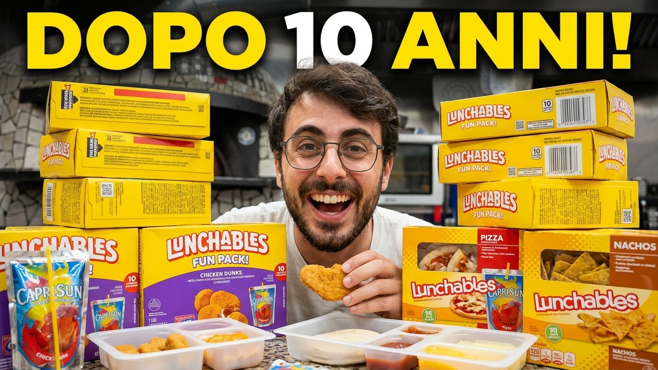 Lunchables nel 2026 - stesso gusto di 10 anni fa?