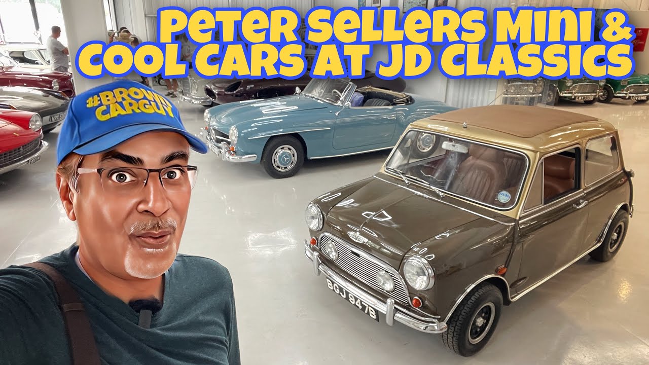 Peter Sellers Mini, 911 Targa, Classic Cortinas, Jaguars & Ferraris at JD Classics