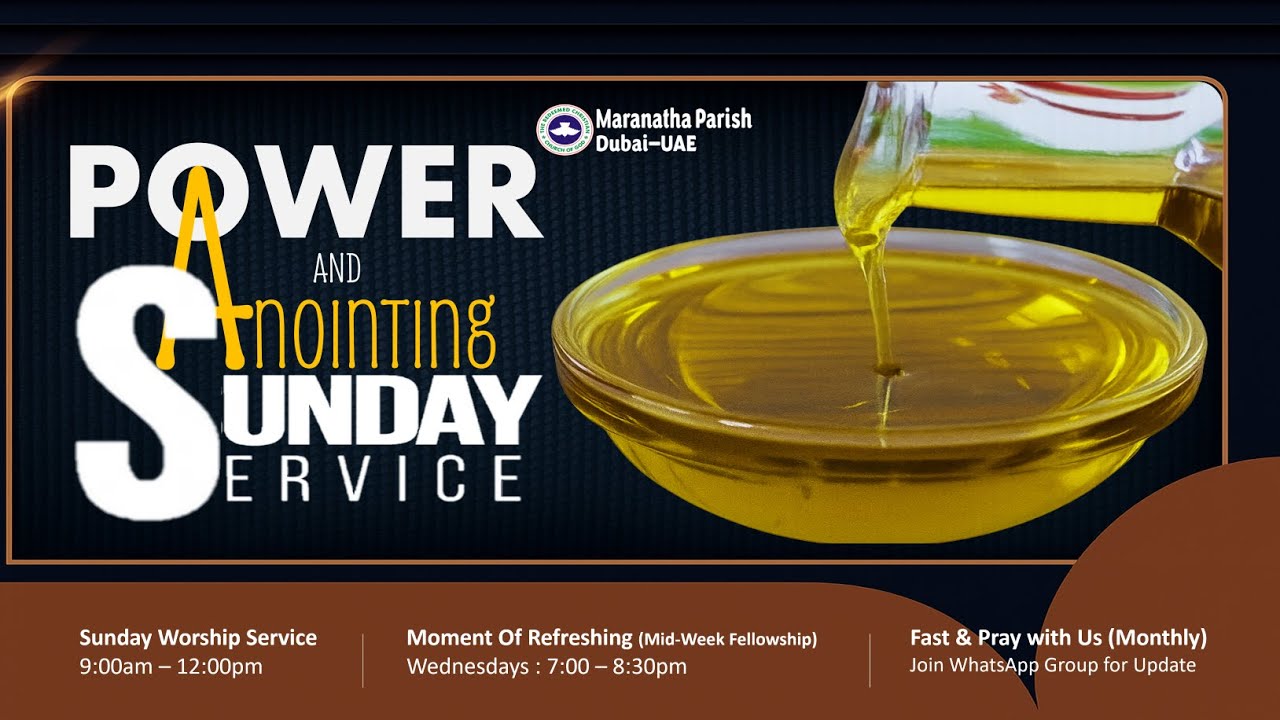 THE BLESSEDNESS OF ORDERLINESS || Sunday Service || RCCG Maranatha Parish