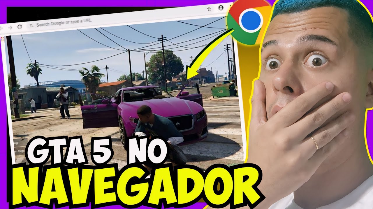 GTA V EM QUALQUER NAVEGADOR SEM BAIXAR NADA !