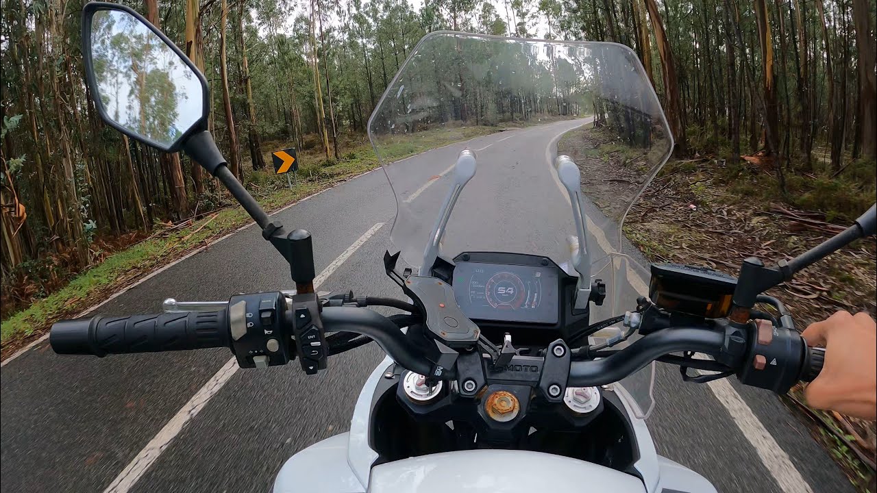 Cfmoto 650mt rolê de moto em Portugal 