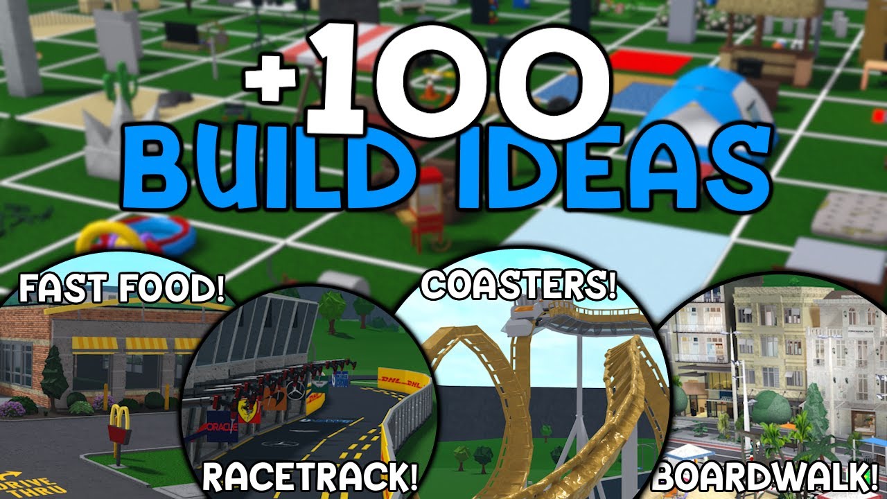 100+ THINGS TO BUILD IN BLOXBURG! (UNIQUE IDEAS!) | Roblox Bloxburg
