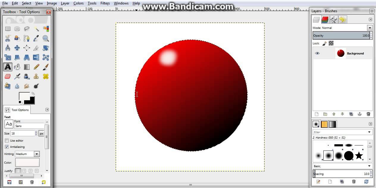 logo design tutorial - create a logo design (gimp 2.8)