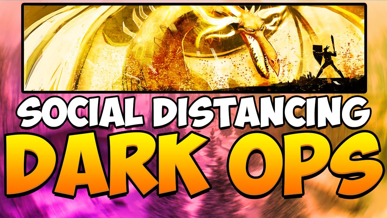 Completing the SOCIAL DISTANCING Dark Ops Challenge! (Cold War Zombies)