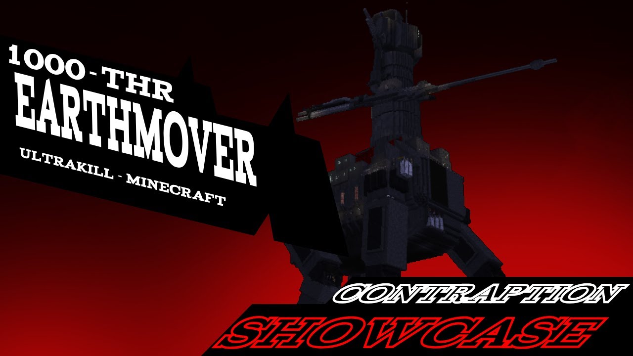 Took 3 weeks to build this controllable Earthmover from Ultrakill, i'd do it again