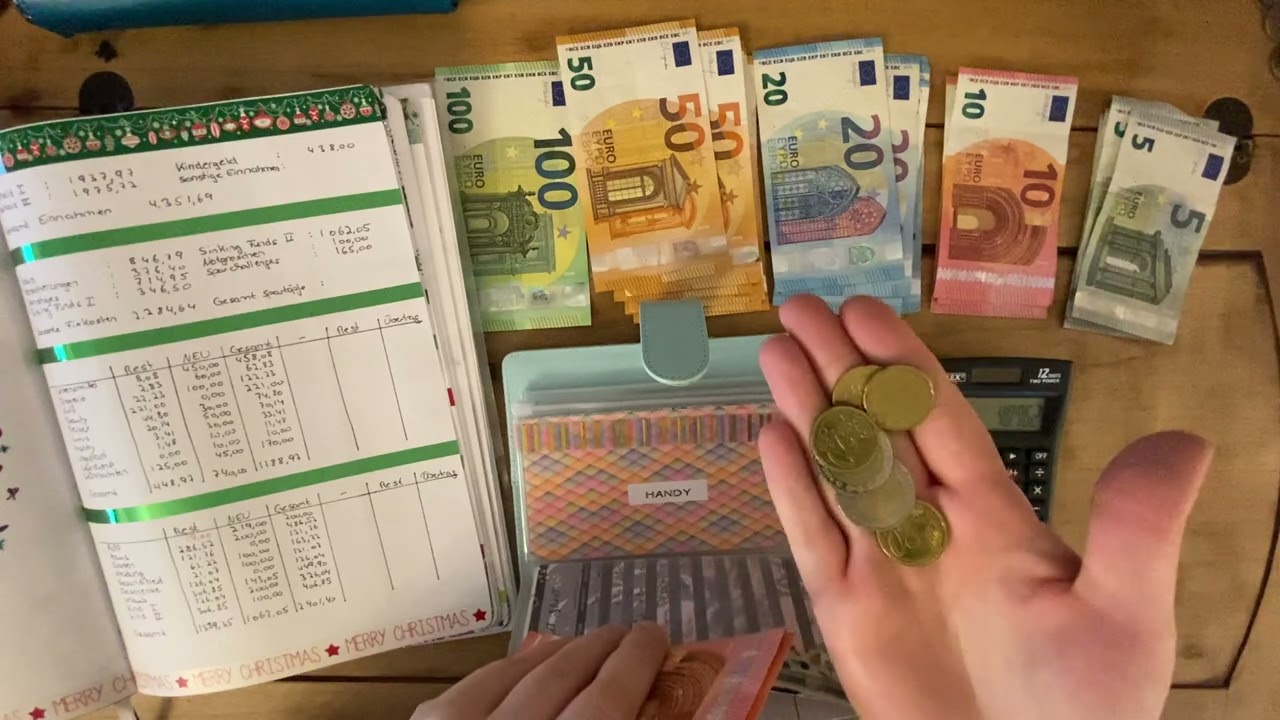 Cash Stuffing Dezember 🎄 ich befülle meine Umschläge 🎄