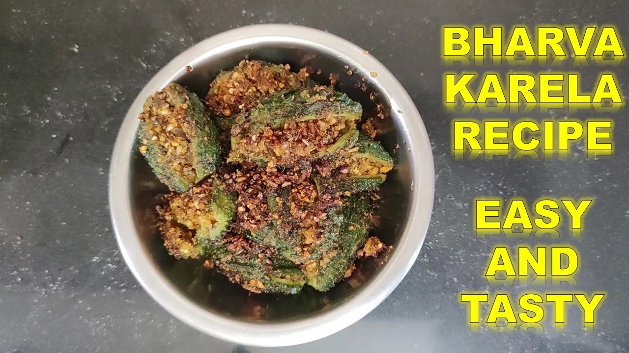 BHARVA KARELA RECIPE | EASY AND TASTY | VRUNDA'S KITCHEN