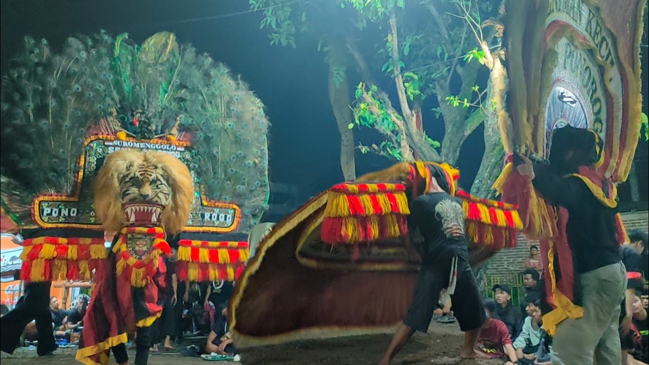 MERINDING AMBRUK❗PEMBARONG REOG PONOROGO TERBESAR GEGERKAN TABUHAN DESA KELURAHAN TAMBAKBAYAN