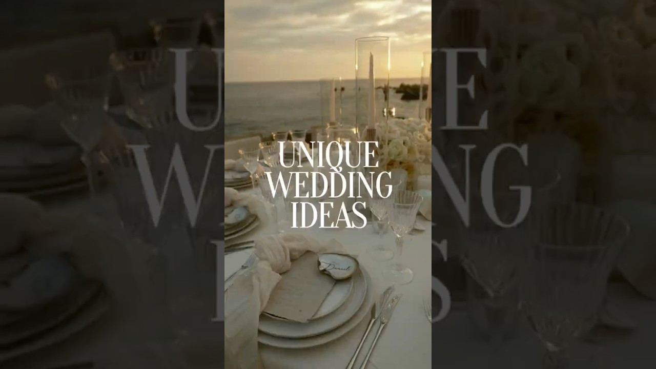 Unique wedding ideas you should save if you&rsquo;re planning a wedding