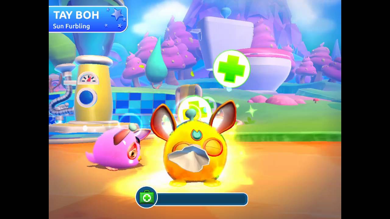 Playing furby connect word!W/A.N.D Dino boy!