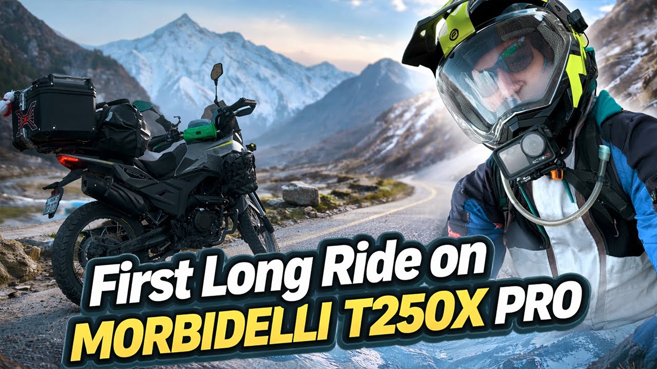 Началась первая длительная поездка на мотоцикле MORBIDELLI T250xPro | Осень 2025 | Эпизод 1