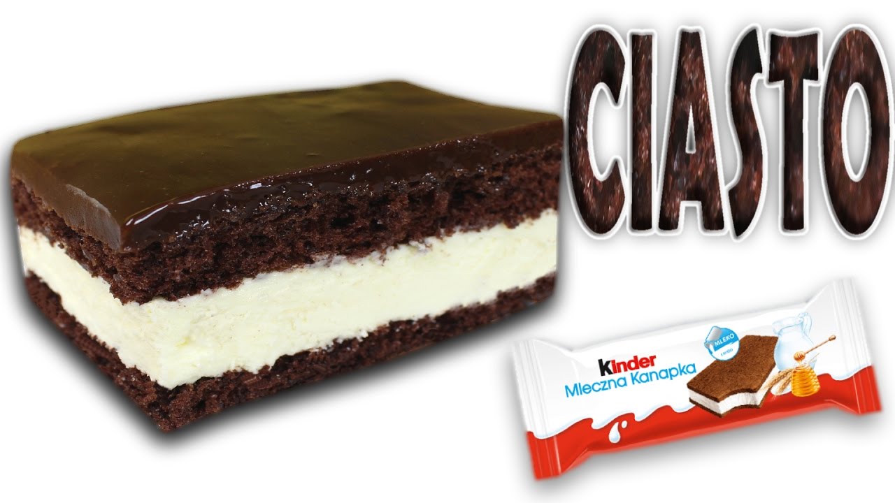 Ciasto Jak KINDER MLECZNA KANAPKA ?? Dzieci Je Pokochają !!!
