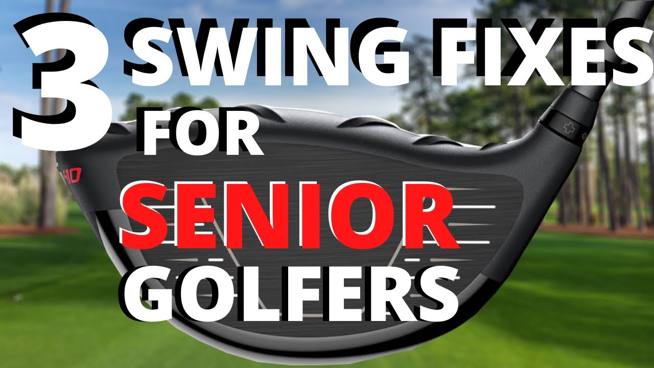 Simple Golf Swing for Senior Golfers - bad back, not as flexible as a tour player? Watch This