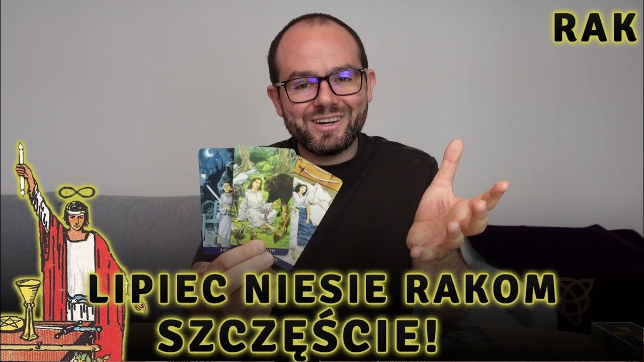 Lipiec Napełni RAKI SZCZĘŚCIEM!🔮 Rak Lipiec 2026 Tarot Horoskop