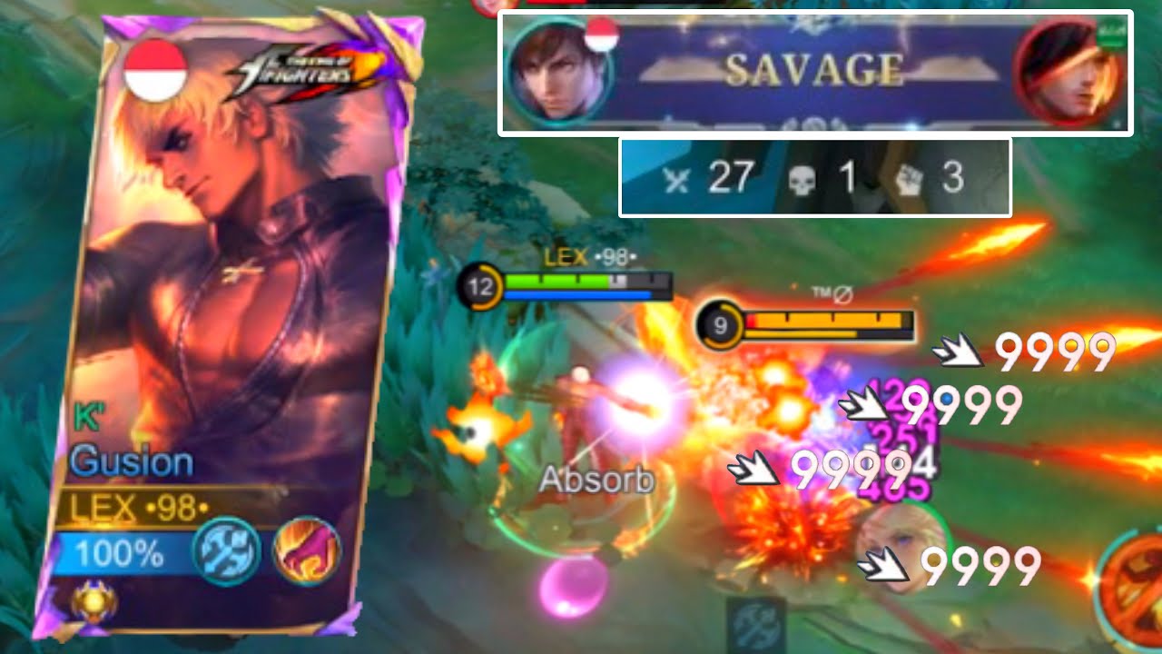 WHEN GUSION ABUSE THIS BRUTAL BUILD IN SOLO RANK💀 - MLBB