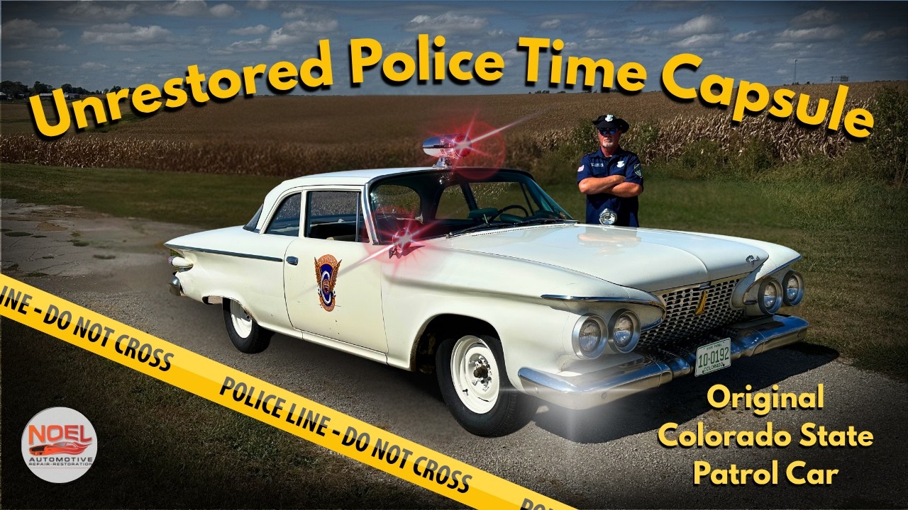 Патрульный автомобиль Survivor Plymouth State Patrol 1961 года | Оригинальный автомобиль Colorado...