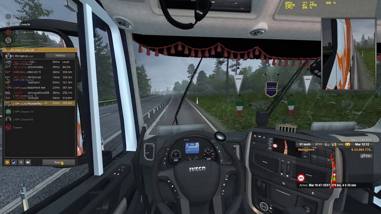 Euro Truck Simulator 2    STOP TROLL! WRONG WAY