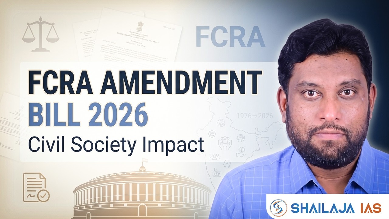FCRA Amendment Bill 2026 | Asset Seizure Powers | Civil Society Impact | NGORegulation