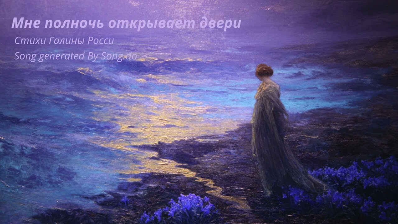 Мне полночь открывает двери