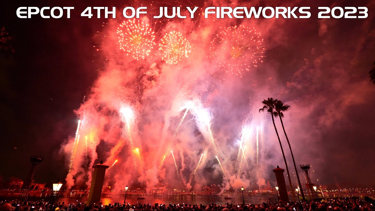 EPCOT 4th of July Fireworks 2023 - Heartbeat of Freedom Show in 4K | Walt Disney World Florida