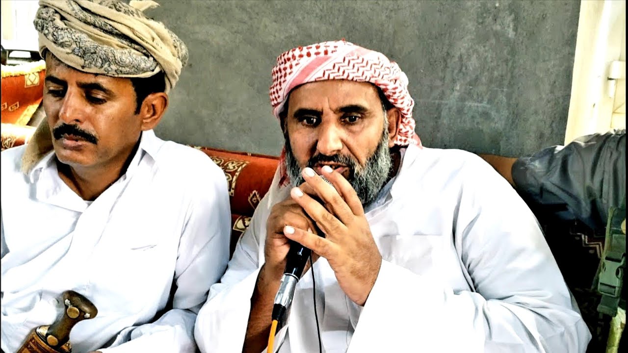 قصيدة الشاعر مبارك بتران المهشمي رثاء في رحيل الشيخ علي القبلي نمران المرادي مأرب اليمن yemen