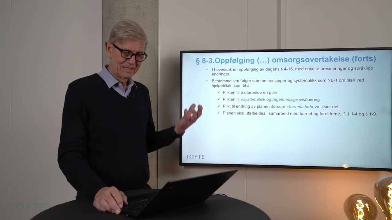 Ny barnevernlov Kapittel 8. Oppfølging av barn og foreldre