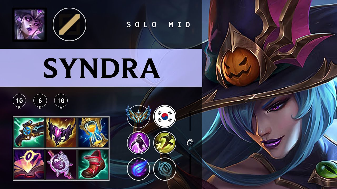 Syndra Mid vs Orianna - KR Challenger Patch 25.23