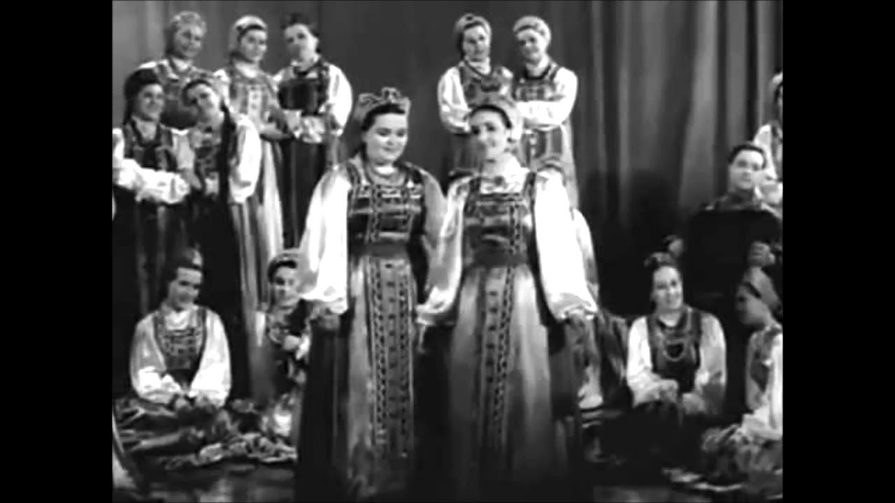 уральский народный хор - небо темно синее