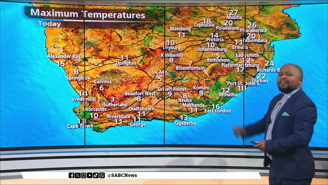 SA Weather Update | 08 July 2024