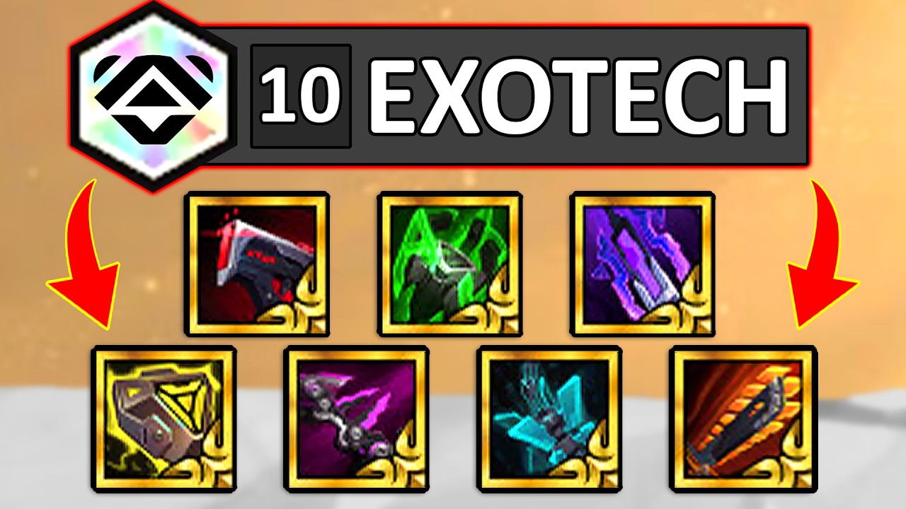 I got 10 Exotech... ⭐⭐⭐ but with 3 star UrGOD!...