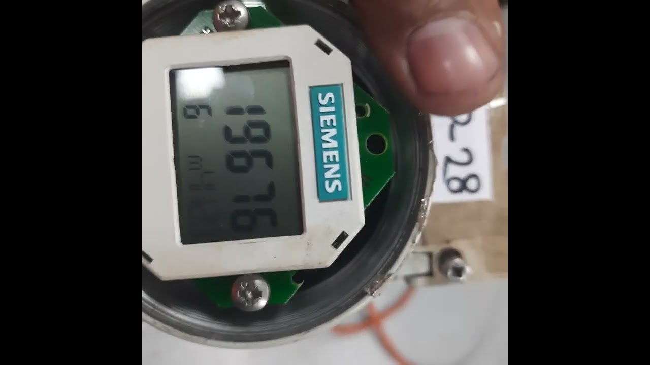 Siemens DP Transmitter, M.N: 7MF4433-1FA02 all Parameters setup and Calibration process