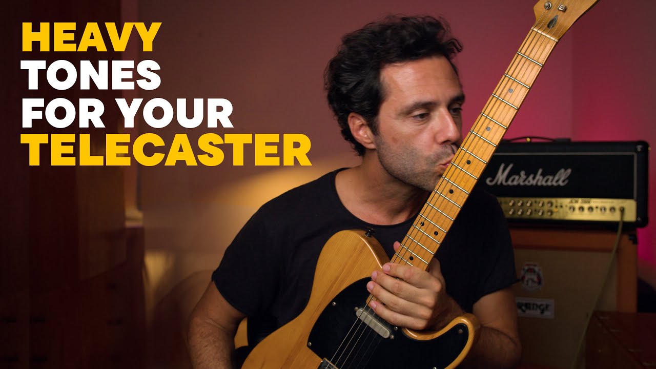 How to Make Your Telecaster Sound HEAVY  | 3 secrets for Metal/Rock Tone