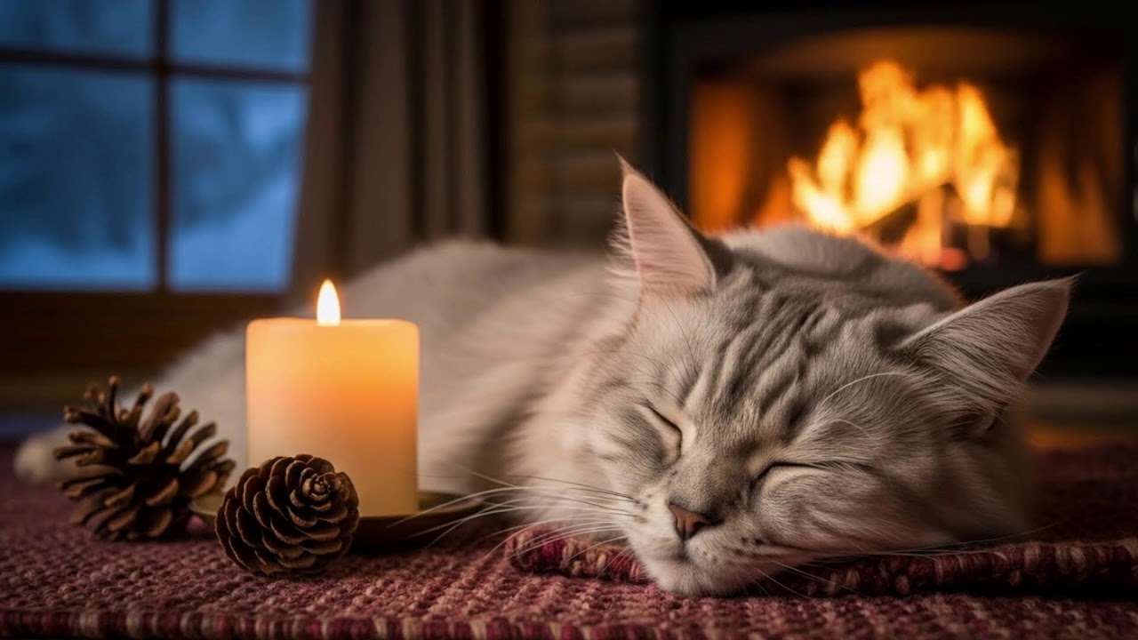 Cat Music For Anxiety 🎵 Deep Sleep And Stress Relief With 432Hz Tones And Peaceful Cozy Ambience