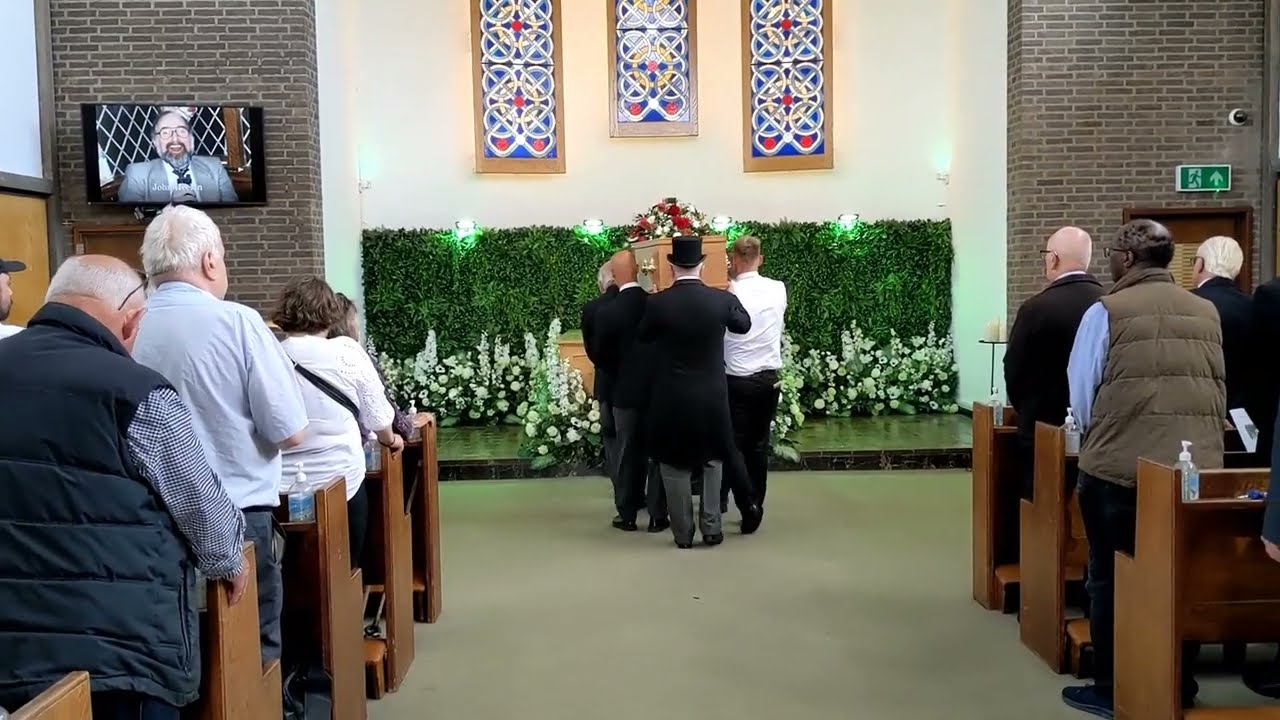 (1) John Maurice Heelan 12th June 1938 - 13th June 2023 - Hither Green Crematorium London 10-7-2023.