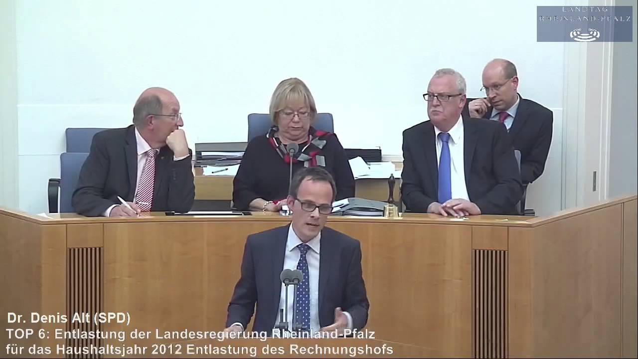 Rede Dr. Denis Alt zur Entlastung der Landesregierung  24.09.2014